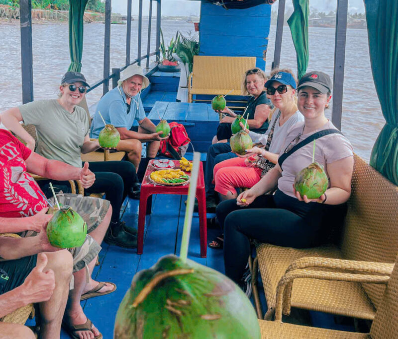 CU CHI TUNNELS – MEKONG DELTA  TOUR - 12 PAX - SMALL GROUP